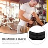 SUPVOX 2Pcs Dumbbell Bracket Rack Replacement with Anti-Slip Design, Weight