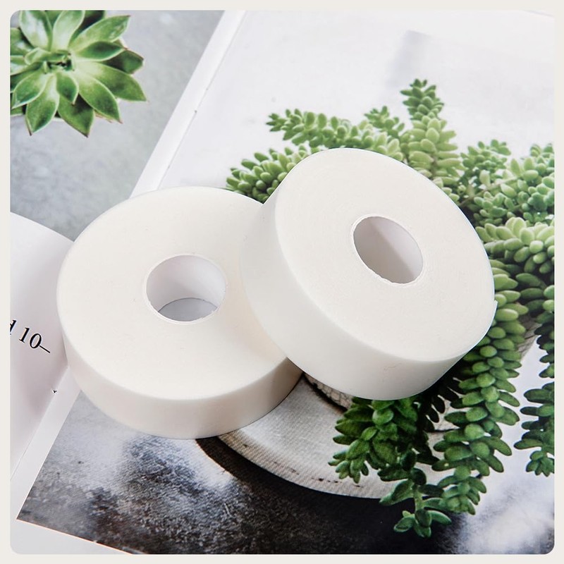 Lunamoon 2 Rolls Eyelash Tape Eyelash Extension Tape Eyelash Tape
