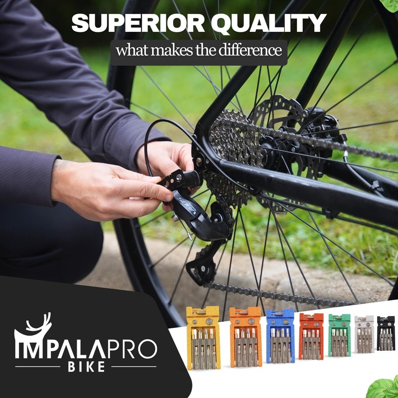 IMPALAPRO Bike Tool Kit Set 20 in 1 Compact and