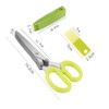Set of 3 Herb Cutter Scissors 5 Blade Kitchen Scissors