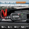 Car Battery Jump Starter 6250 Peak Amp / 960 Cold