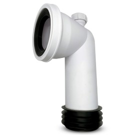 CranPlas | Reliable Toilet Waste Pipe Connector with 32mm Outlet | Leak-Proof & Durable | Easy Installation | Universal UK Fit | Trusted Brand