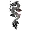 Vinyl Wall Decal Chinese Flying Dragon Fantasy Asian Style Stickers