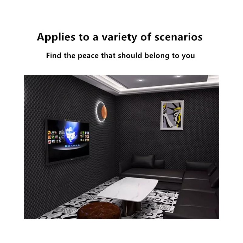 ZHOJEREL 2 "X24" X 48 "egg box foam pad sound