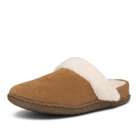 SOREL Women's Nakiska Slide ll Slipper - Camel Brown, Natural - 9