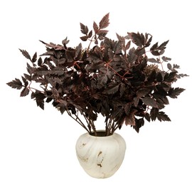 Niaone 7 Pack 24Inch Faux Cimicifuga Plants - Rich-Toned Autumn Stems Spray Bulk Set for Centerpieces, Fireplace Decor, Entryway, Farmhouse Wedding Table Arrangements