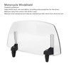Motorcycle Adjustable Windscreen Universal Fit Wind Deflector for MT07 MT09