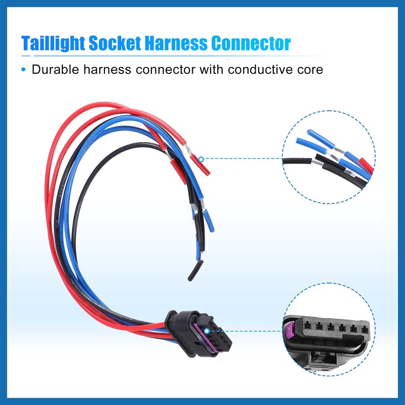 A ABSOPRO Tail Light Wiring Harness for Mini Cooper F55