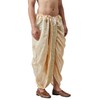 Sojanya (Since 1958, Seda, Border Dhoti para hombre, Oro, Talla