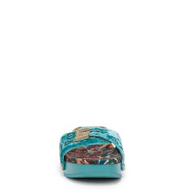 Dr. Scholl's x Iris Apfel Womens Original Too Sandal Tiger Multi Fabric 9 M