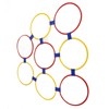 10PCS Kids Exercise Hoops Jumping Hopscotch Game Rings for Sensory