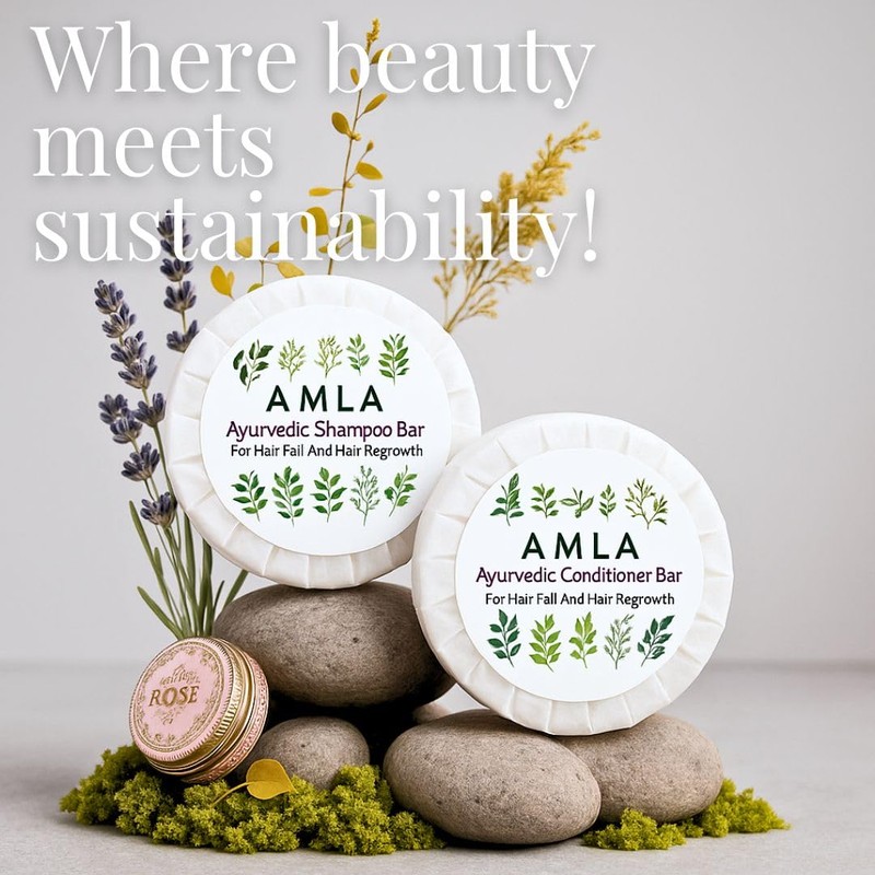 Nature Skin Shop Amla Shampoo and Conditioner Set, Ayurvedic Formula