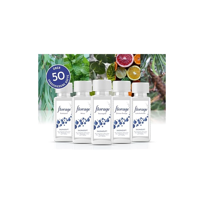 Florage 100 ml Sauna Infusion Ice Mint – 50 Years
