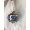 Mouth Blown Egyptian Hand Blown Fancy Gold Etched Glass Christmas