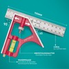 Zenakio Zenakio Combination Square 15 cm - Precise Measuring and