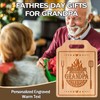 Grandpa Father's Day Gifts, Engraved Bamboo Cutting Board 31 *