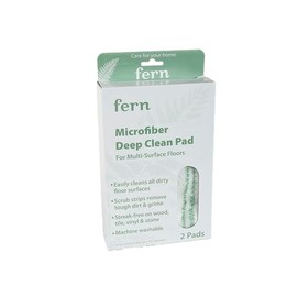 Fern MK27123 Microfiber Mop Refill - High-Performance Deep Cleaning Pad with Scrub Strips for Fern 48" Mop Kits - Renew Your Cleaning Power!