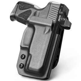 Taurus G2C OWB Kydex Holster for Taurus G2C/Taurus G3C, Millennium G2 PT111 / PT140. Outside Waistband Carry Holster Fit 1.5''-2.25'' Belt. Optic Ready. Adj. Posi-Click Retention-Right Hand