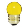 Satco S4512 120V 1/Card Medium Base 7.5-Watt S11 Incandescent Lamp,