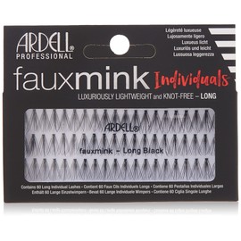 Faux Mink Individuals Long Black