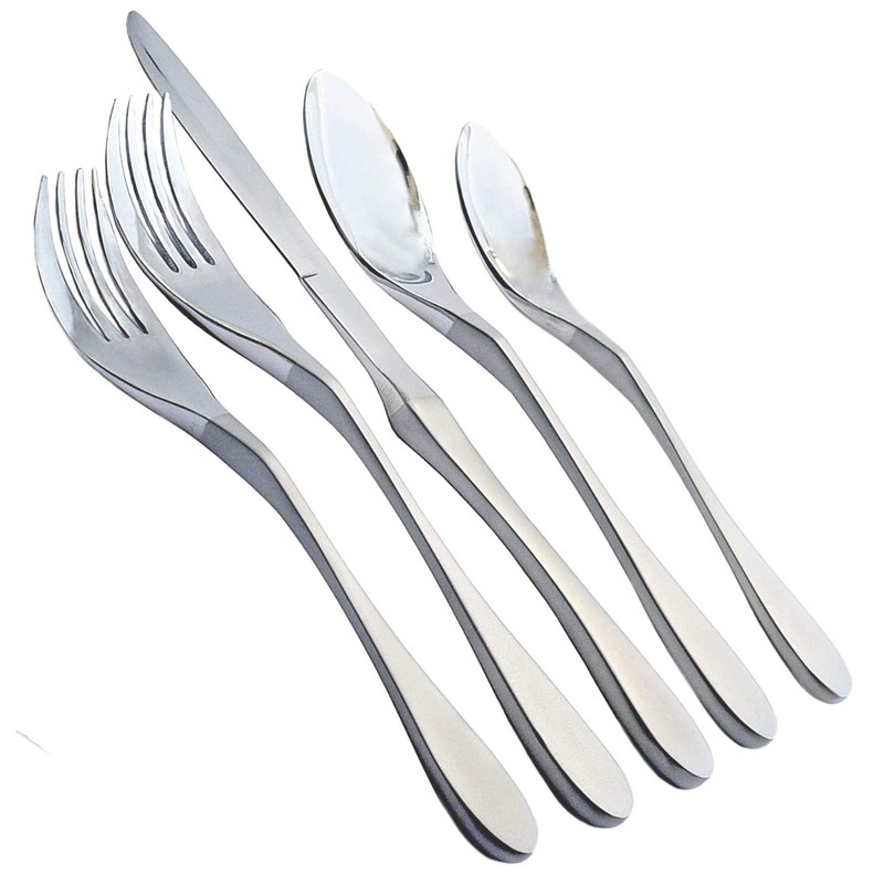 Knork Original Cutlery Utensils Flatware Set, 20 Piece (Service for