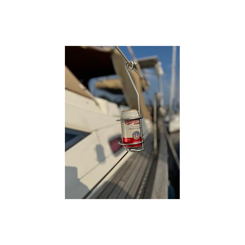 Railing Drink Holder Stainless Steel 75 mm