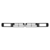 HECASA Fog Light Covers Compatible with 1993-1995 Nissan D21 Pickup/Pathfinder