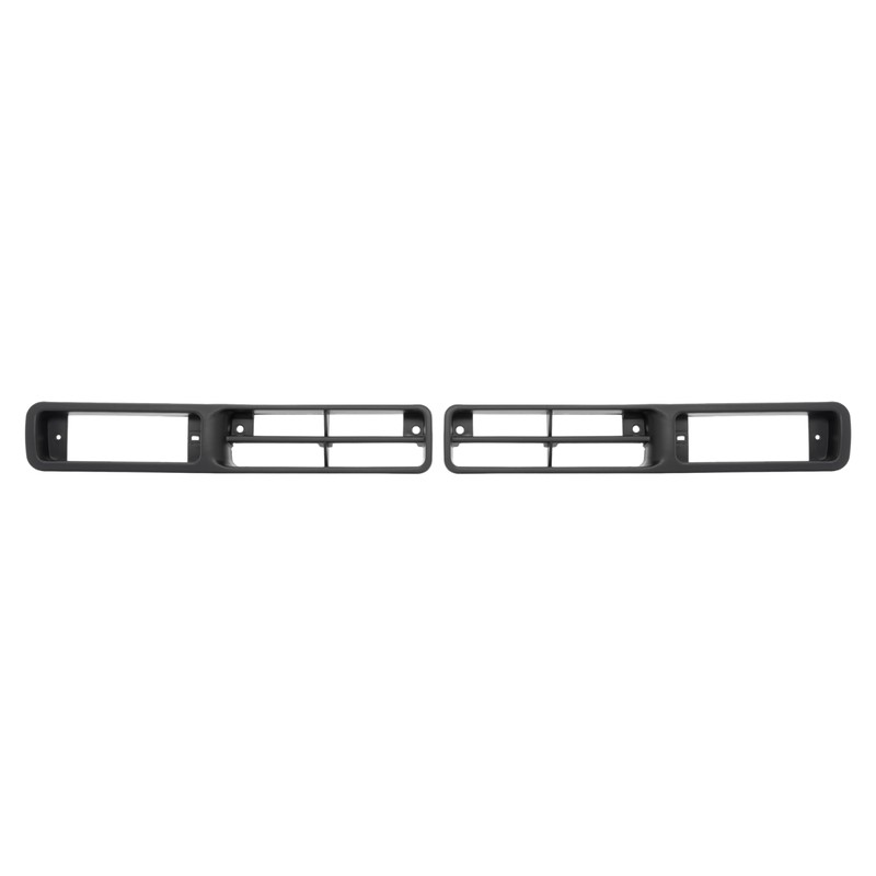 HECASA Fog Light Covers Compatible with 1993-1995 Nissan D21 Pickup/Pathfinder