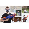 Toyer 2 Pack Face Mask Tactical Mask Compatible with Nerf