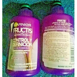 GARNIER 2 PACK GARNIER LEAVE IN CONDITIONER/ RIZOS PODEROSOS /PROTEINA Y ACEITE DE COCO