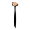 LX Hand Painted Purple Rose Flower Letter Opener