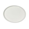 Microwave White Ceramic Plate Compatible with Sharp Model Numbers SMC1585BB, SMC1585BS, SMC1585BW, SMC1585BBA