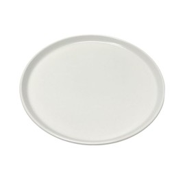 Microwave White Ceramic Plate Compatible with Sharp Model Numbers SMC1585BB, SMC1585BS, SMC1585BW, SMC1585BBA