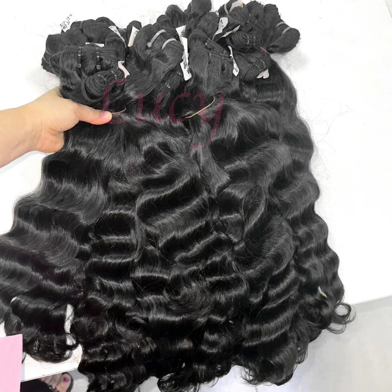 HD Lace Closure With Straight Burmese Curly Bundle Vietnamese Raw
