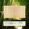 Landgarden Natural Bamboo Slat Screening, Eco-Friendly Privacy Slat Fence, Bamboo