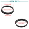 ACROPIX Hub Centering Car 73.mm -67.1mm Hub Centering Wheel Boacenter