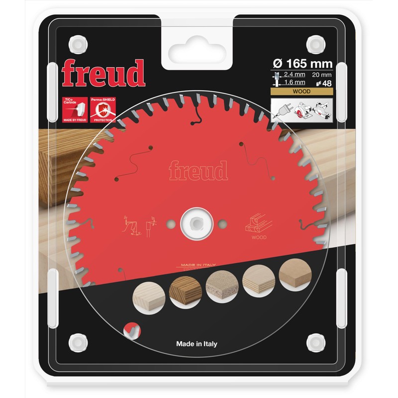 Freud F03FS09690 -FR07W005H Circular Saw Blade Diameter 165 2.4/1.6 AL20