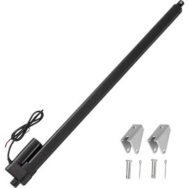 JQDML 36 Inch Stroke Linear Actuator 12V Heavy Duty 440lbs/2000N IP65 Waterproof Electric Actuator Speed 0.31"/sec with Mounting Brackets