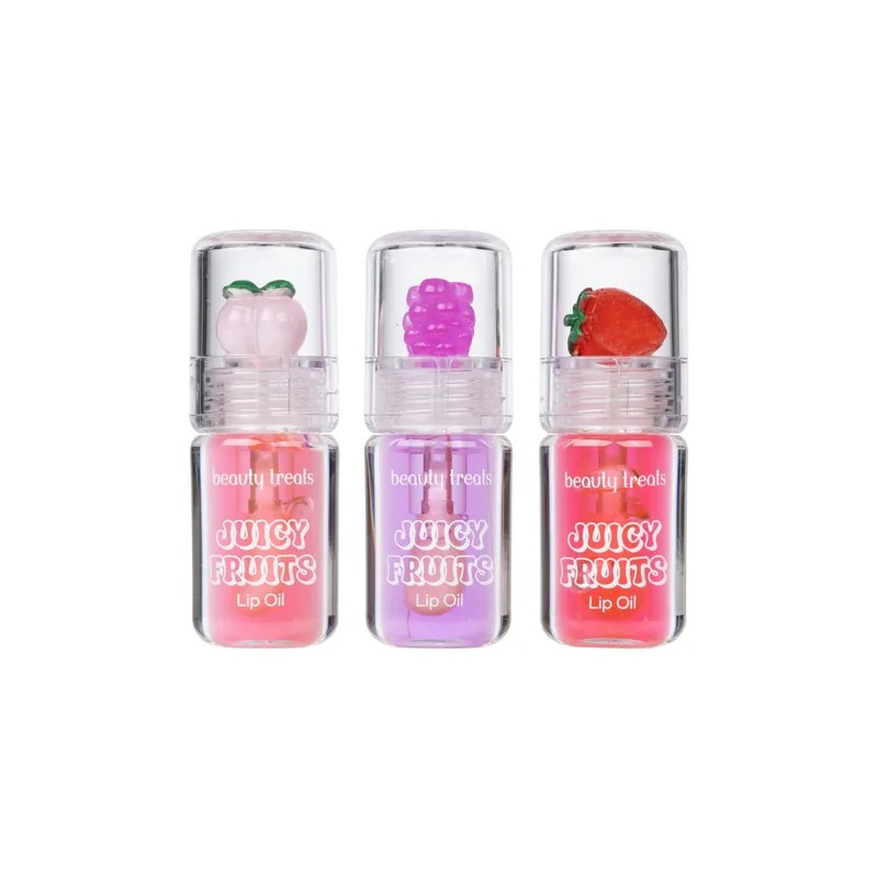 Brillo Labial Hidratante Aroma Frutal Juicy Fruits Pack 24