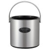 Bestco MA-1911 Ice Bucket with Tongs, 1.6L Stainless Steel, Private