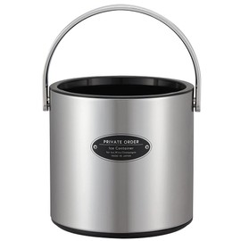 Bestco MA-1911 Ice Bucket with Tongs, 1.6L Stainless Steel, Private Order