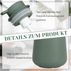 INGOFIN Ceramic Foaming Soap Dispenser - 12oz Foam Hand Soap