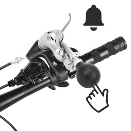 VGEBY1 Braided Bicycle Horn Bicycle Handlebar Horn with Loud Alarm for Safe Cycling