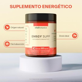 Vital Botanics ENRGY SUP Guaraná, Café Verde y Vitamina C