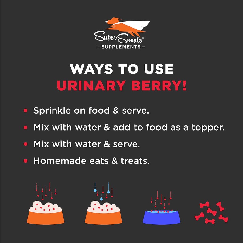 Super Snouts Super Snouts Urinary Berry Urinary Tract Supplements for
