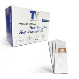Replacement Part For Eureka Vacuum Bags for Type U Bravo II, Direct Air, World Vac, White Westinghouse Upright Vacuums. 3 Pack # compare to part 54310C-6