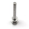 heyous 2 piezas 1/2 pulgada NPT 100 mm Thermowell acero