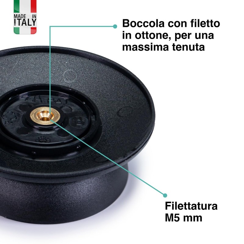 OPPAHA Visiotherm Thermo Control Pot Lid - Handle Compatible with
