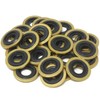 Healvaluefit Oxygen Regulator Gasket Brass Yoke Washer O Ring Seals