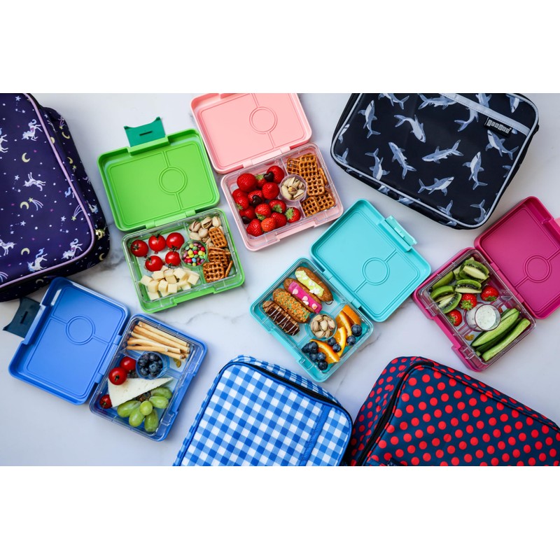 Yumbox Snack Box - 3 Compartment - Leakproof Bento Lunch